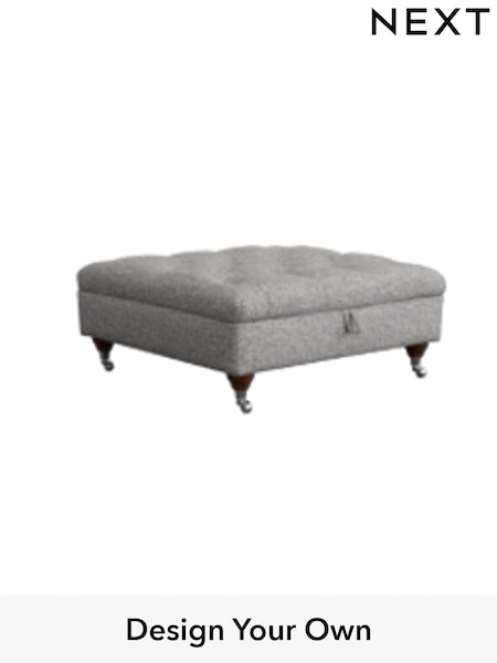Tweedy Blend Easy Clean/Light Silver Grey Gosford Highback Ii Deep Sit (W41934) | £475