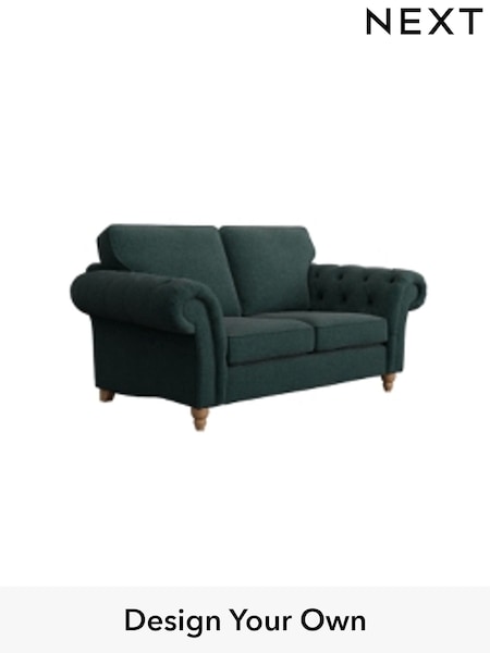 Tweedy Chenille/Dark Teal Green Gosford Highback Ii Deep Sit (W41935) | £1,299