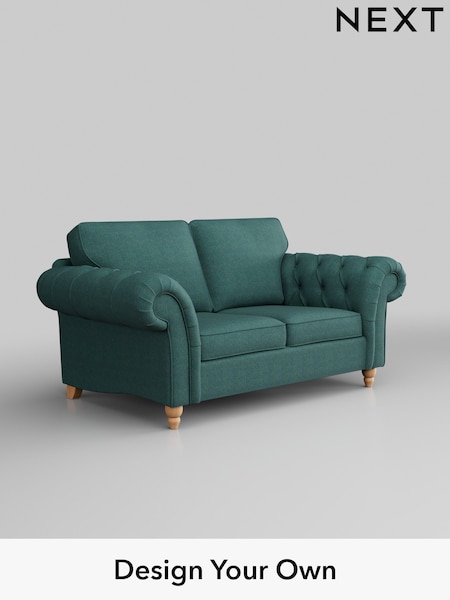 Tweedy Chenille/Dark Teal Green Gosford Highback Ii Deep Sit (W41935) | £1,299