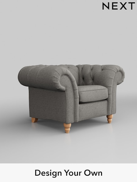 Woven Chenille Easy Clean/Light Grey Gosford Ii Deep Sit (W41937) | £1,075