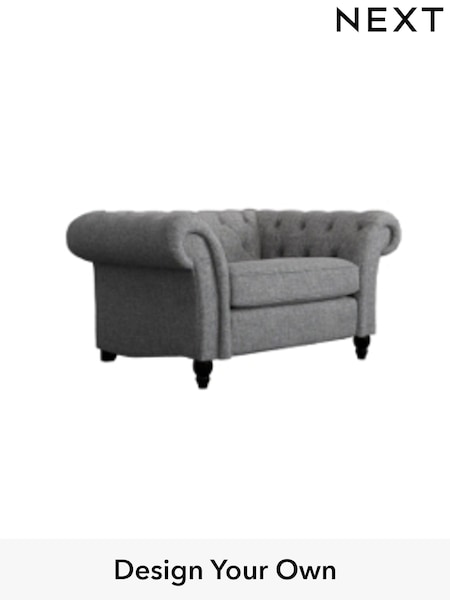 Woven Chenille Easy Clean/Light Grey Gosford Ii Deep Sit (W41937) | £1,175