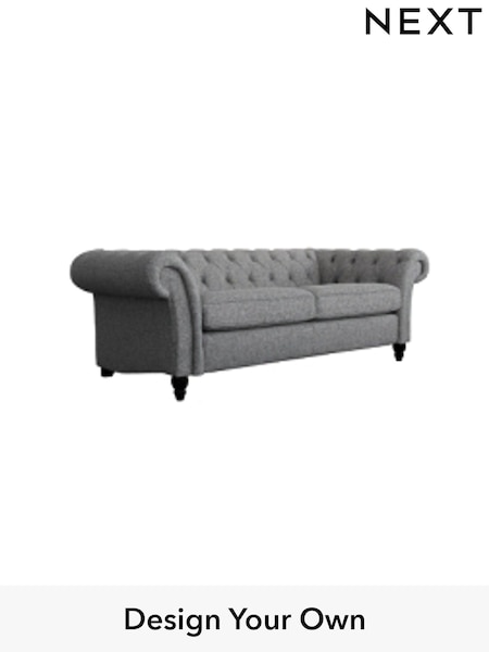 Woven Chenille Easy Clean/Light Grey Gosford Ii Deep Sit (W41937) | £1,625