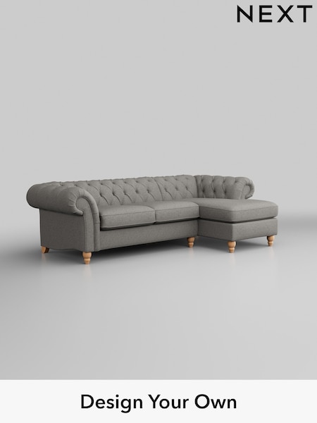 Woven Chenille Easy Clean/Light Grey Gosford Ii Deep Sit (W41937) | £2,525