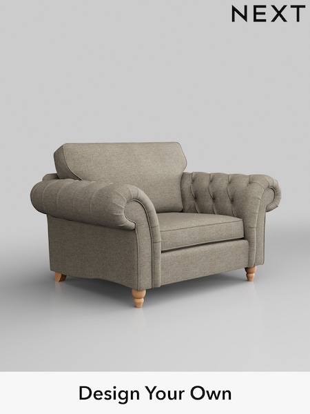 Woven Chenille Easy Clean/Mid Natural Gosford Highback Ii Deep Sit (W41939) | £1,175