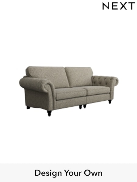 Woven Chenille Easy Clean/Mid Natural Gosford Highback Ii Deep Sit (W41939) | £1,725