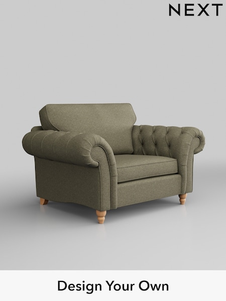 Tweedy Chenille/Mid Moss Green Gosford Highback Ii Deep Sit (W41940) | £1,075