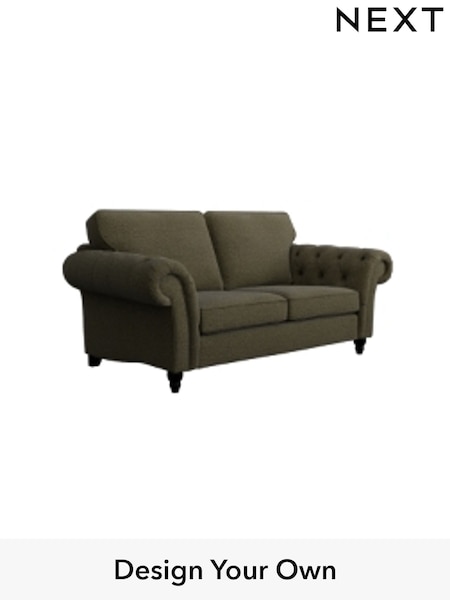 Tweedy Chenille/Mid Moss Green Gosford Highback Ii Deep Sit (W41940) | £1,399