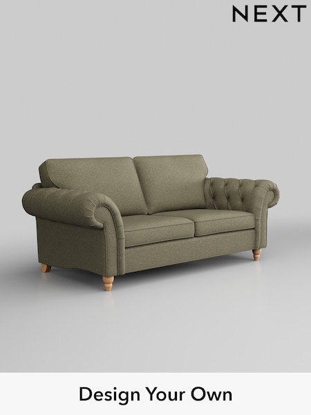 Tweedy Chenille/Mid Moss Green Gosford Highback Ii Deep Sit (W41940) | £1,499
