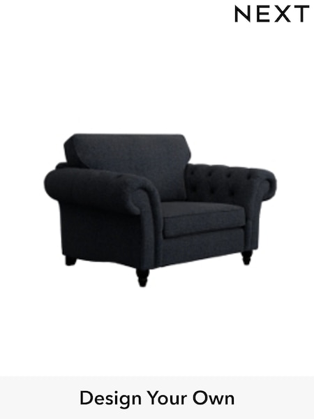 Tweedy Chenille/Navy Blue Gosford Highback Ii Deep Sit (W41941) | £1,075