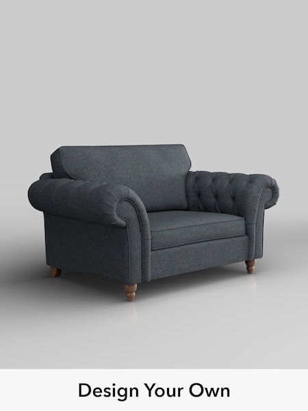 Tweedy Chenille/Navy Blue Gosford Highback Ii Deep Sit (W41941) | £1,275