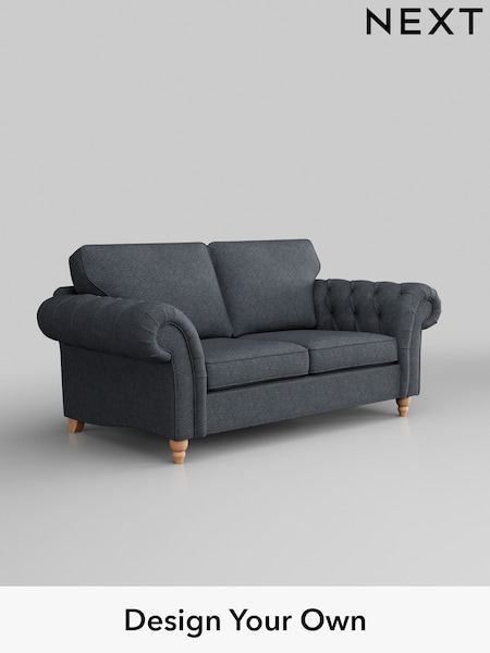 Tweedy Chenille/Navy Blue Gosford Highback Ii Deep Sit (W41941) | £1,399