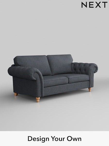 Tweedy Chenille/Navy Blue Gosford Highback Ii Deep Sit (W41941) | £1,499