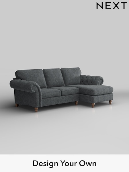 Cotswold Chenille/Dark Grey Gosford Highback Ii Deep Sit (W41948) | £2,525