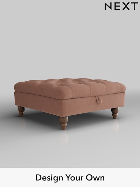 Relaxed Linen Look/Light Rust Brown Gosford Highback Ii Deep Sit (W41950) | £499