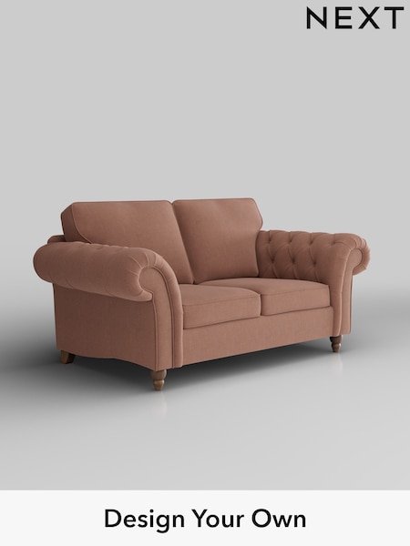 Relaxed Linen Look/Light Rust Brown Gosford Highback Ii Deep Sit (W41950) | £1,425