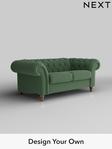Relaxed Linen Look/Dark Green Gosford Ii Deep Sit (W41955) | £1,425