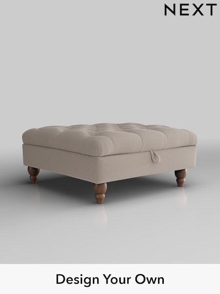 Relaxed Linen Look/Mid Natural Gosford Highback Ii Deep Sit (W41957) | £499
