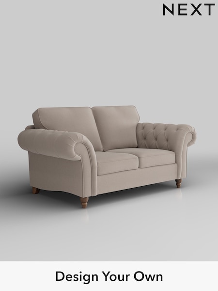 Relaxed Linen Look/Mid Natural Gosford Highback Ii Deep Sit (W41957) | £1,425