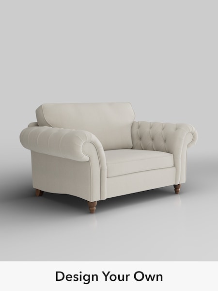 Relaxed Linen Look/Oyster Gosford Highback Ii Deep Sit (W41958) | £1,375
