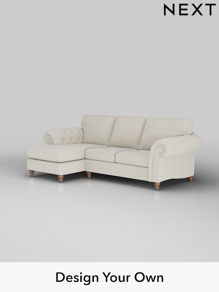 Relaxed Linen Look/Oyster Gosford Highback Ii Deep Sit (W41958) | £2,525