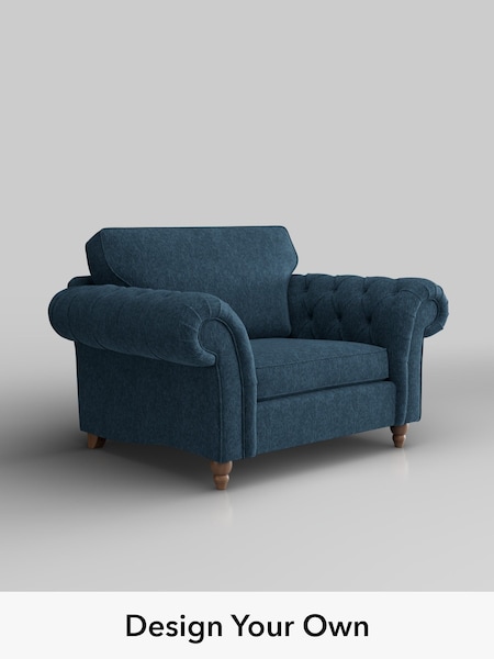 Cotswold Chenille/Dark Blue Gosford Highback Ii Deep Sit (W41960) | £1,175