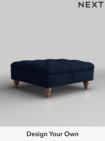 Luxe Chenille/Navy Blue Gosford Ii Deep Sit (W41967) | £525