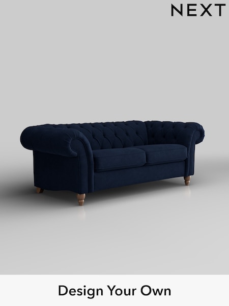 Luxe Chenille/Navy Blue Gosford Ii Deep Sit (W41967) | £1,650