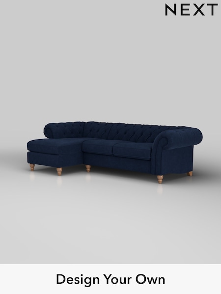 Luxe Chenille/Navy Blue Gosford Ii Deep Sit (W41967) | £2,675