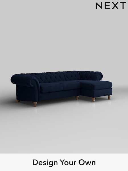 Luxe Chenille/Navy Blue Gosford Ii Deep Sit (W41967) | £2,675