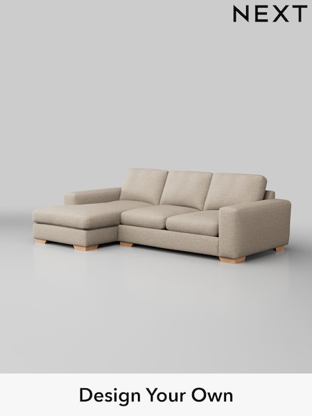 Boucle Weave Easy Clean/Dark Natural Houghton Deep Sit (W41988) | £1,899