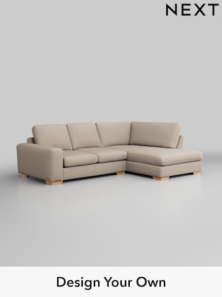 Boucle Weave Easy Clean/Dark Natural Houghton Deep Sit (W41988) | £1,999