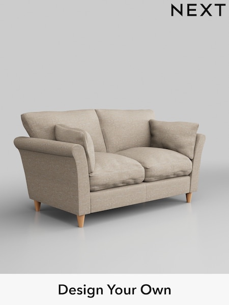 Boucle Weave Easy Clean/Dark Natural Hartley Relaxed Sit (W41989) | £975