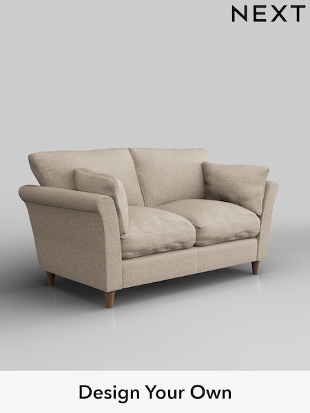 Boucle Weave Easy Clean/Dark Natural Hartley Relaxed Sit (W41989) | £975