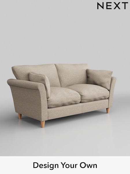 Boucle Weave Easy Clean/Dark Natural Hartley Relaxed Sit (W41989) | £1,075