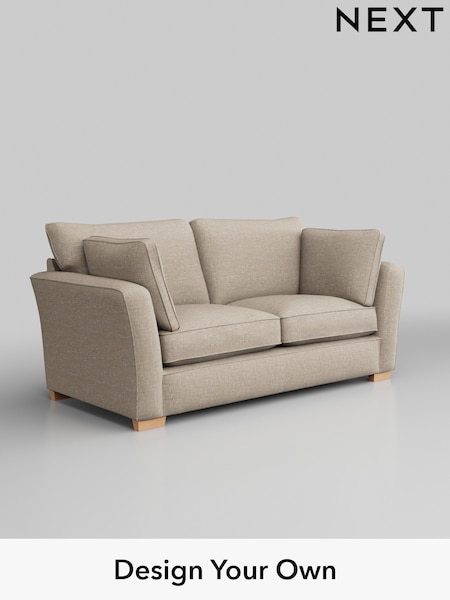 Boucle Weave Easy Clean/Dark Natural Heath Highback (W41990) | £1,125