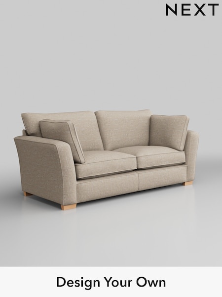 Boucle Weave Easy Clean/Dark Natural Heath Highback (W41990) | £1,225