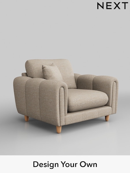 Boucle Weave Easy Clean/Dark Natural Odella (W41992) | £875