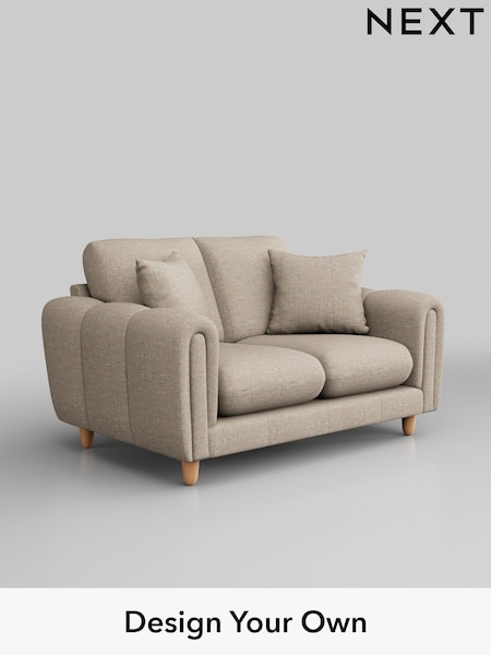 Boucle Weave Easy Clean/Dark Natural Odella (W41992) | £1,075