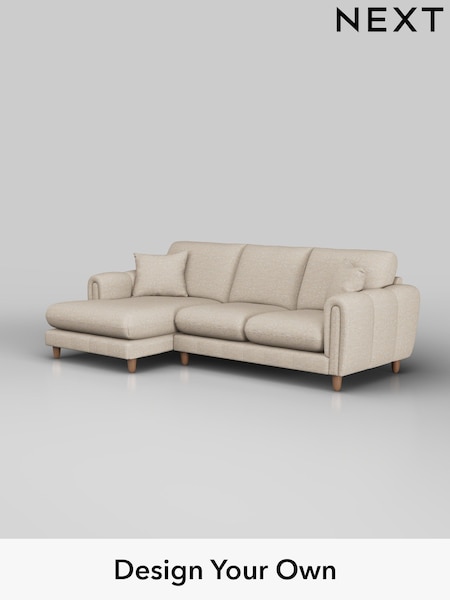 Boucle Weave Easy Clean/Dark Natural Odella (W41992) | £1,850