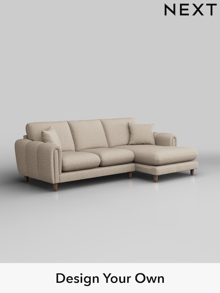 Boucle Weave Easy Clean/Dark Natural Odella (W41992) | £1,850
