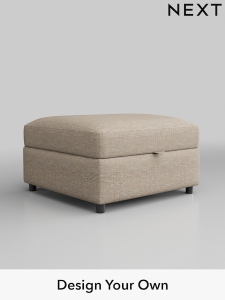 Boucle Weave Easy Clean/Dark Natural Parker Platform (W41994) | £450