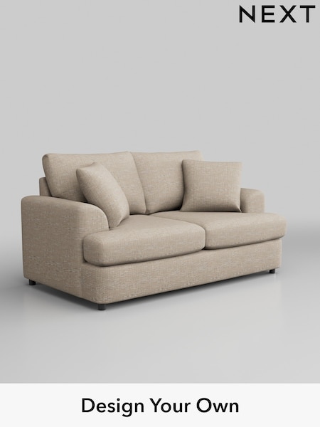 Boucle Weave Easy Clean/Dark Natural Parker Platform (W41994) | £1,050