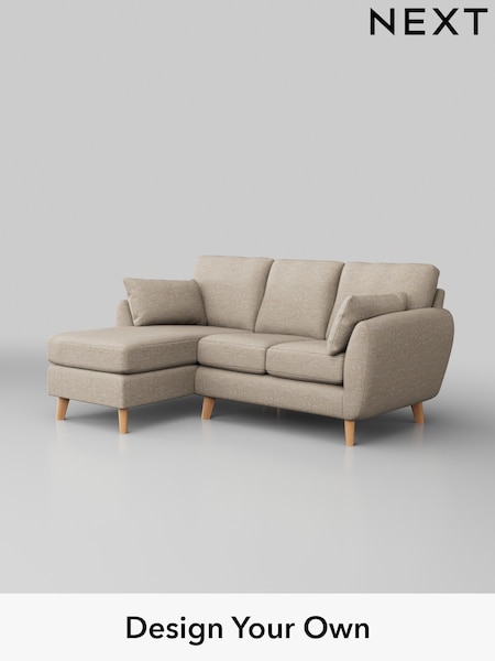 Boucle Weave Easy Clean/Dark Natural Wilson (W41997) | £1,375