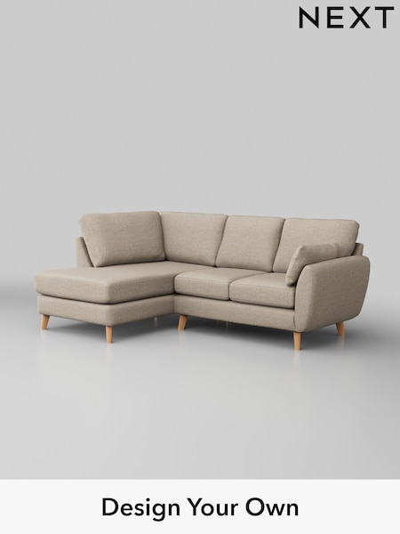Boucle Weave Easy Clean/Dark Natural Wilson (W41997) | £1,475