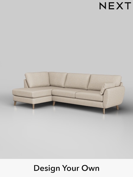 Boucle Weave Easy Clean/Dark Natural Wilson (W41997) | £1,575