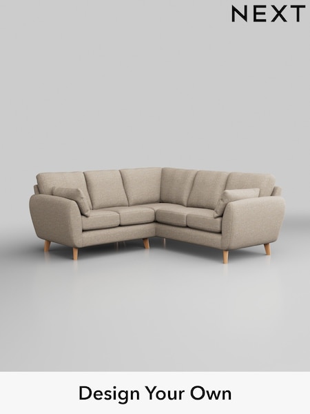 Boucle Weave Easy Clean/Dark Natural Wilson (W41997) | £1,450