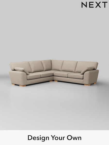Boucle Weave Easy Clean/Dark Natural Stamford (W41998) | £2,399