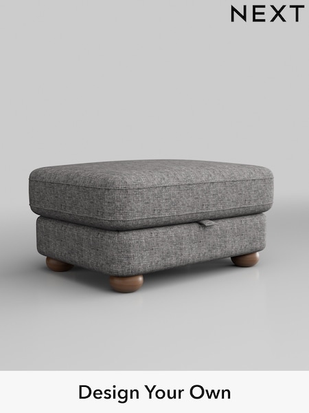 Chunky Boucle Easy Clean/Light Grey Arches (W42001) | £499