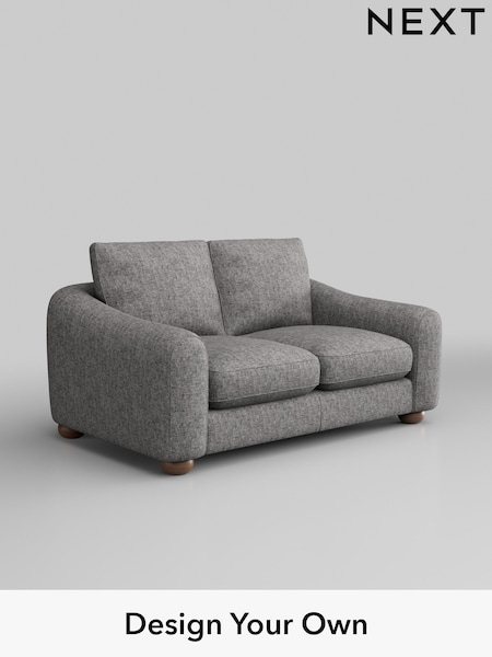 Chunky Boucle Easy Clean/Light Grey Arches (W42001) | £1,125