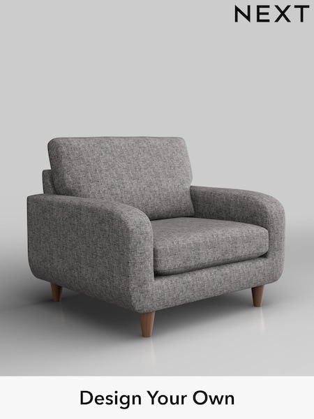 Chunky Boucle Easy Clean/Light Grey Camden (W42002) | £650